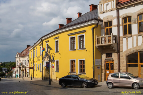 Miejskie mury obronne Krosna niezachowana Brama Krakowska