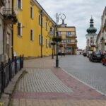 Miejskie mury obronne Krosna niezachowana Brama Krakowska