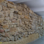 Miejskie mury obronne Krosna fragment w Muzeum Podkarpackim