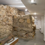 Miejskie mury obronne Krosna fragment w Muzeum Podkarpackim
