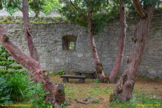 Zamek Chojnik. Zamek dolny basteja