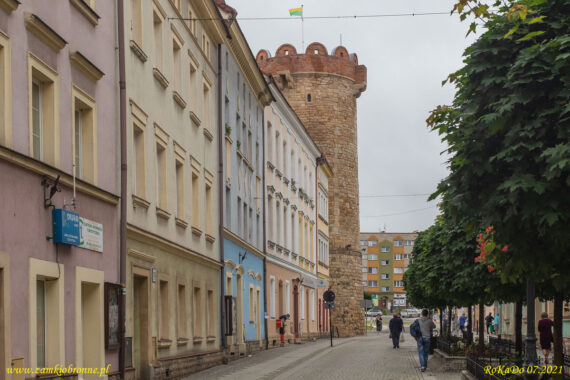 Złotoryja miejskie mury obronne. Baszta Kowalska.