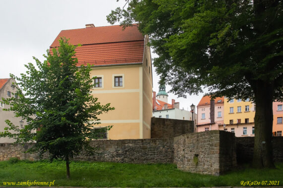 Złotoryja miejskie mury obronne.