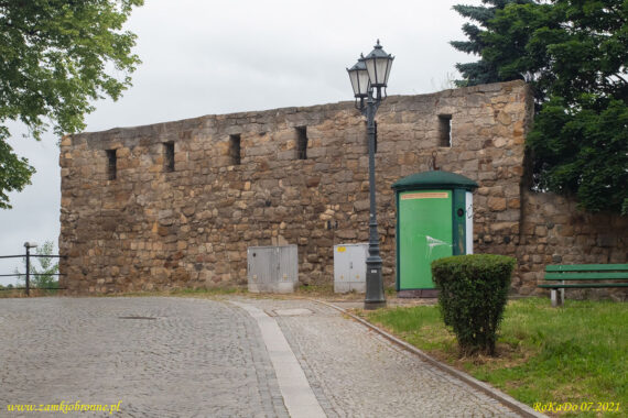 Złotoryja miejskie mury obronne.