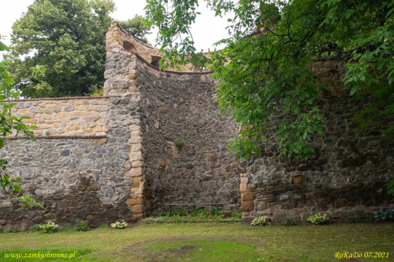 Złotoryja miejskie mury obronne.
