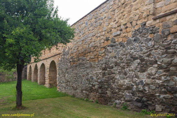 Złotoryja miejskie mury obronne.