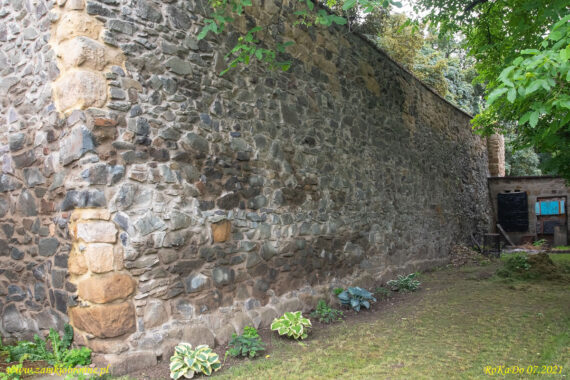 Złotoryja miejskie mury obronne.