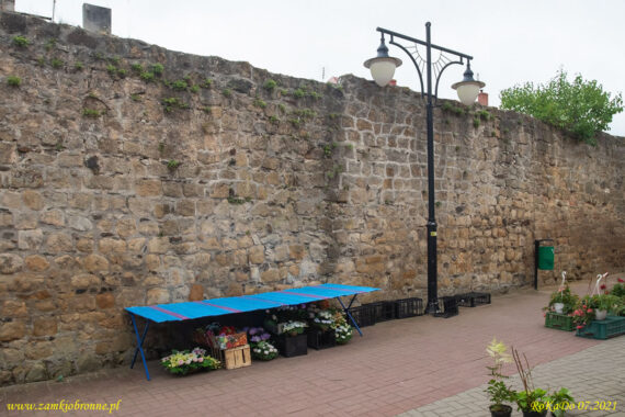 Złotoryja miejskie mury obronne.