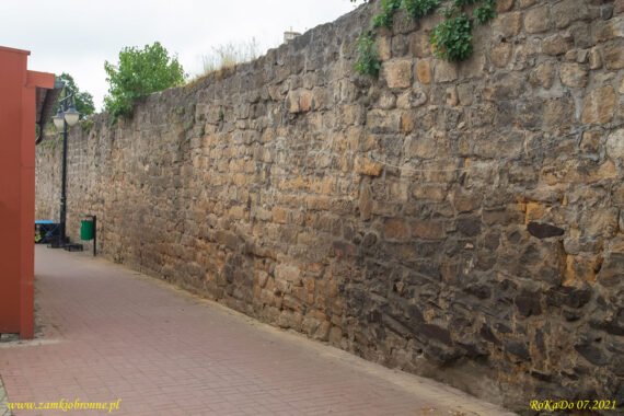 Złotoryja miejskie mury obronne.