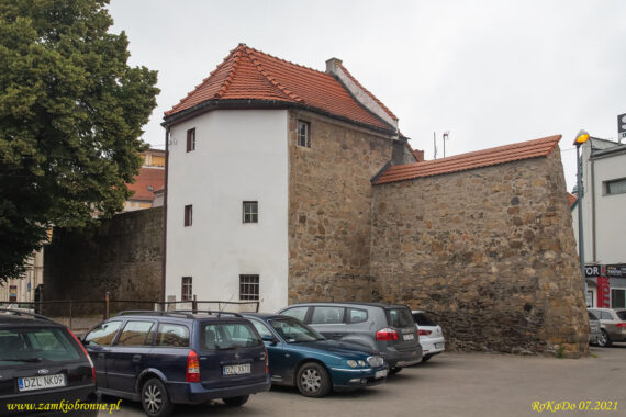 Złotoryja miejskie mury obronne.