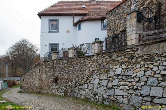 Gryfów Śląski fragment średniowiecznych murów obronnych