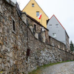 Gryfów Śląski fragment średniowiecznych murów obronnych