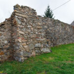 Gryfów Śląski fragment średniowiecznych murów obronnych
