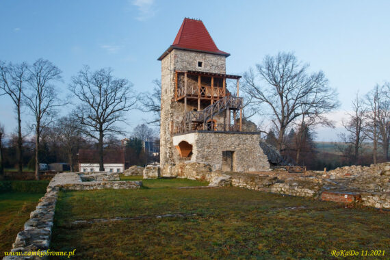 Ruiny zamku Stara Kamienica