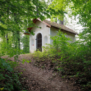 Kaplica na miejscu ruin zamku Lihtenberk