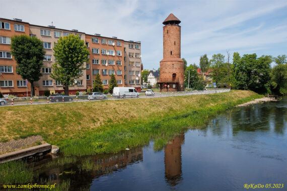 Gryfice miejskie mury obronne, baszta Prochowa