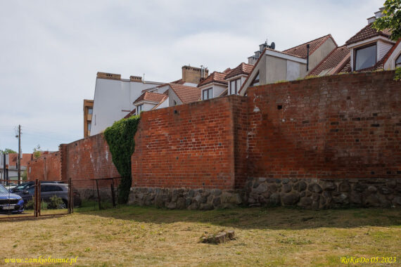 Gryfice miejskie mury obronne