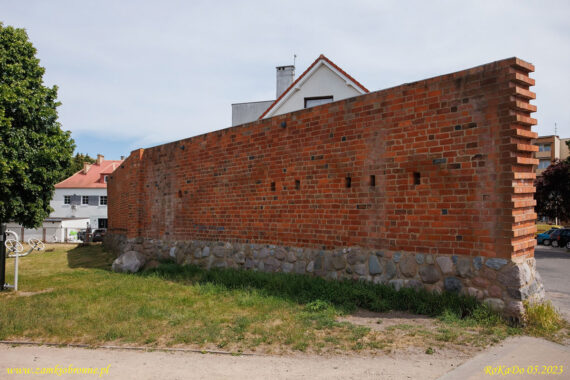 Gryfice miejskie mury obronne