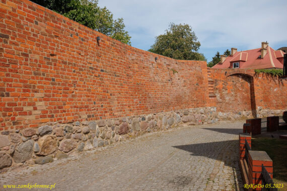 Gryfice miejskie mury obronne