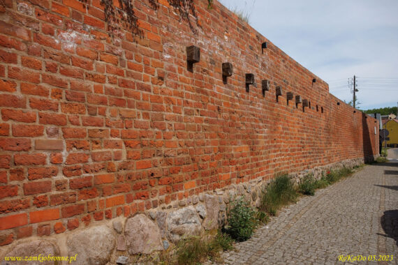 Gryfice miejskie mury obronne