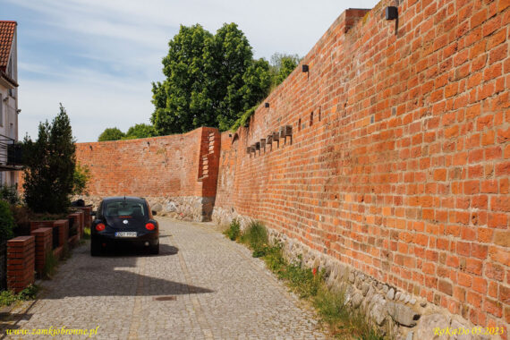 Gryfice miejskie mury obronne