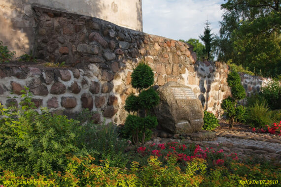 Jeziorany miejskie mury obronne