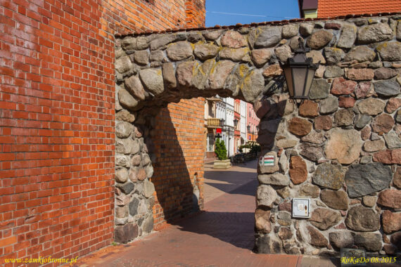 Miejskie mury obronne Chojnic