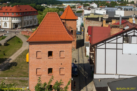 Miejskie mury obronne Chojnic