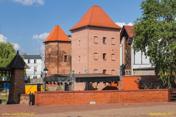 Miejskie mury obronne Chojnic