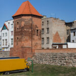 Miejskie mury obronne Chojnic baszta Wronia