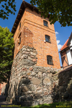 Miejskie mury obronne Chojnic baszta Szewska