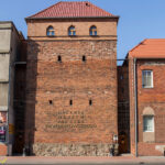 Miejskie mury obronne Chojnic baszta Więzienna