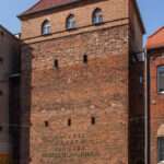 Miejskie mury obronne Chojnic baszta Więzienna