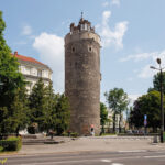 Lubań miejskie mury obronne wieża Bracka