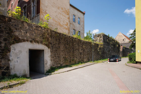 Lubań miejskie mury obronne