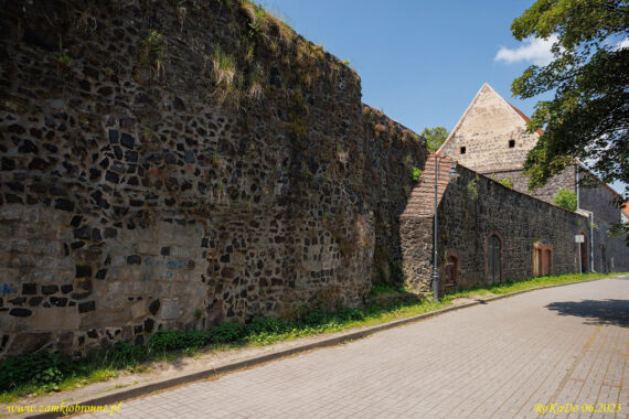 Lubań miejskie mury obronne