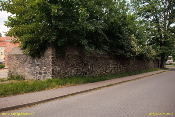 Lubań miejskie mury obronne