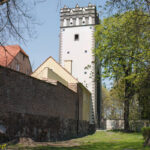 Miejskie mury obronne Grodków brama Lewińska