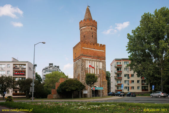 Gryfino miejskie mury obronne brama Bańska