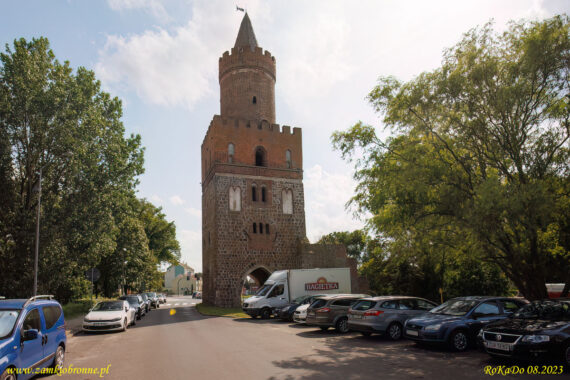 Gryfino miejskie mury obronne brama Bańska