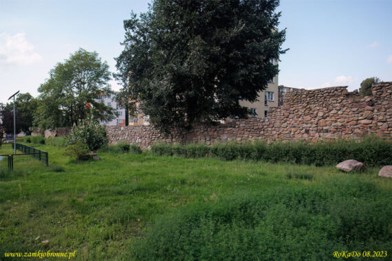 Gryfino miejskie mury obronne