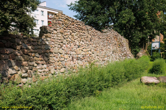 Gryfino miejskie mury obronne