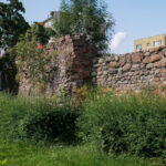 Gryfino miejskie mury obronne z czatownią