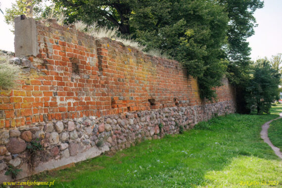 Gryfino miejskie mury obronne