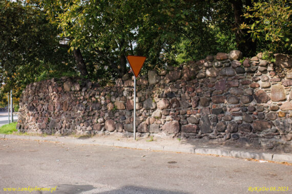 Gryfino miejskie mury obronne