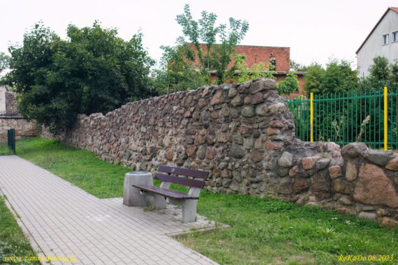 Gryfino miejskie mury obronne