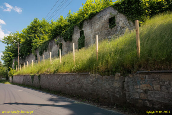 Nowogrodziec miejskie mury obronne