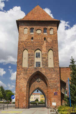 Prabuty mury miejskie brama Kwidzyńska