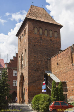 Prabuty mury miejskie brama Kwidzyńska
