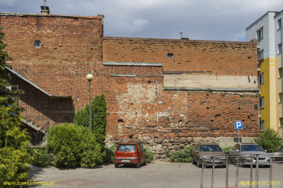 Prabuty mury miejskie brama Kwidzyńska